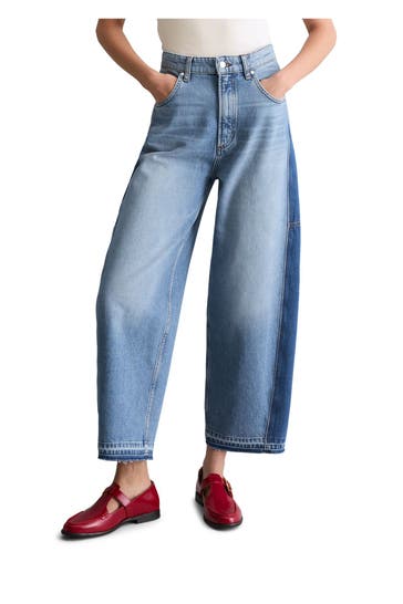 MARC O'POLO DENIM Jeans blau wide