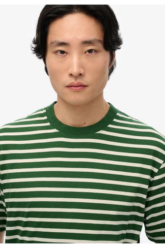 SUPERDRY T-Shirt 'Merchant Stripe' gestreift