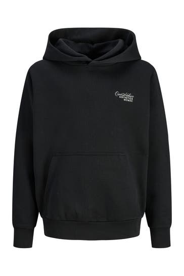 JACK & JONES Hoodie schwarz