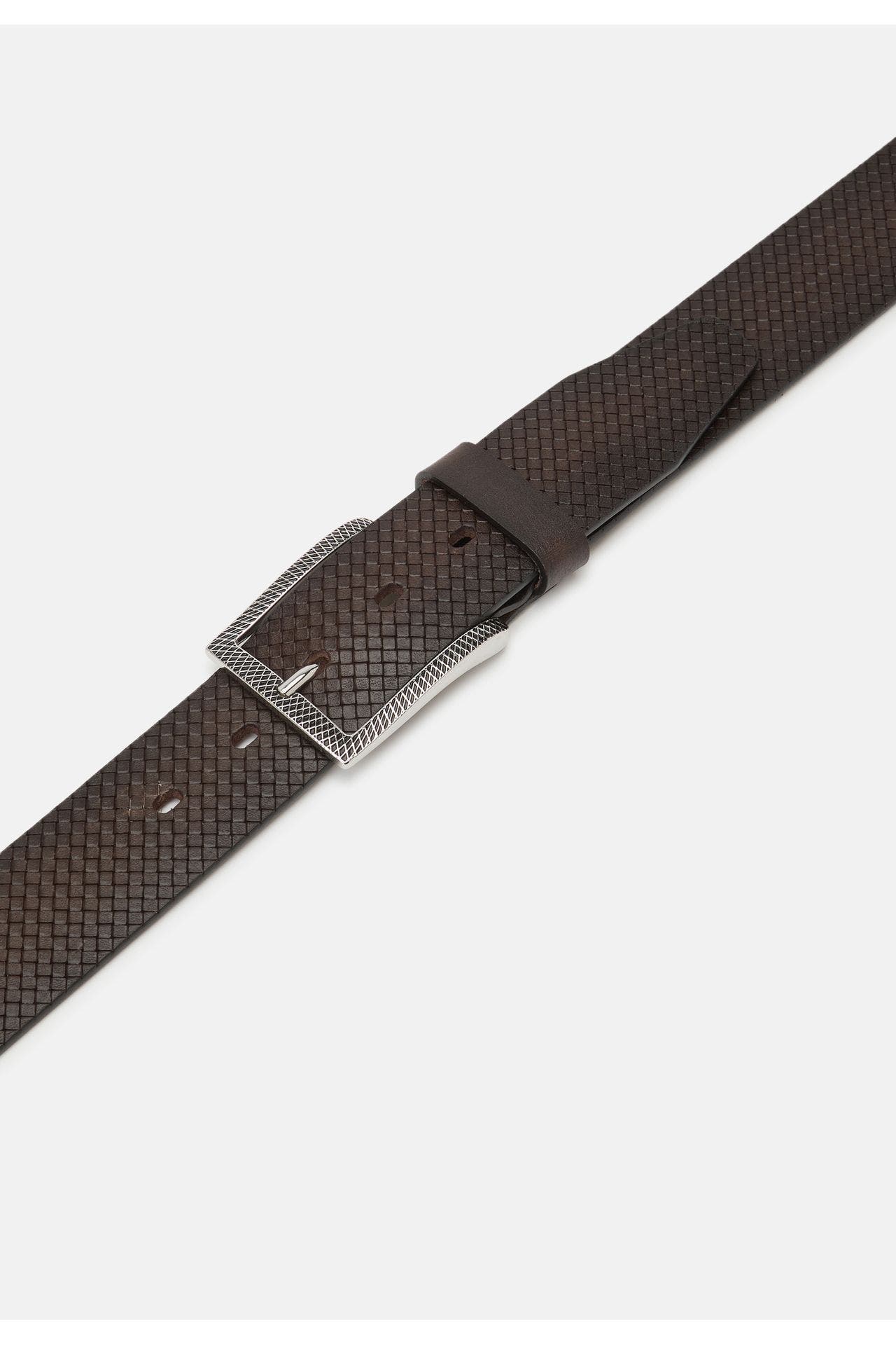 LLOYD BELTS Leder-Gürtel dunkelbraun, Bild 1