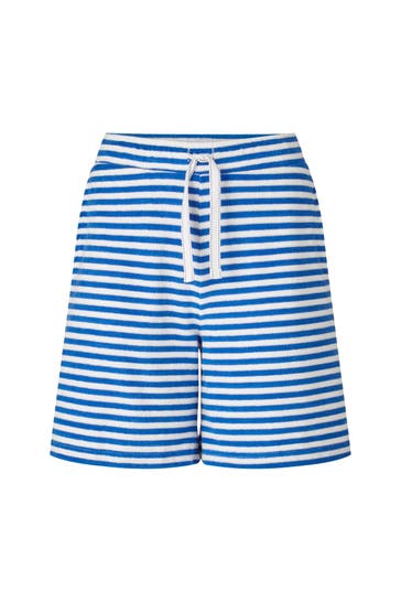 RICH & ROYAL Frottee-Shorts gestreift