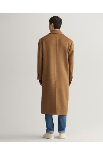 GANT Wollmixmantel braun