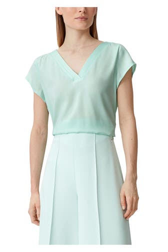 COMMA, Blusenshirt aqua