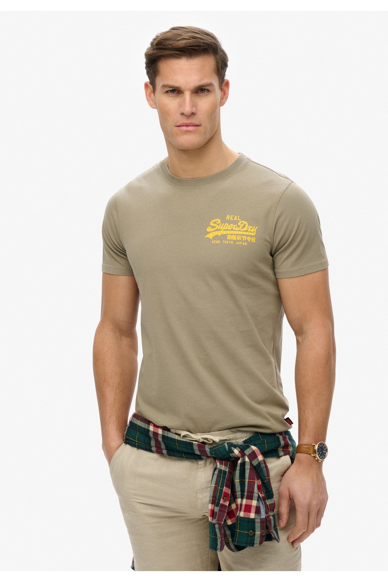 SUPERDRY T-Shirt 'Tokyo Relaxed' khaki, Bild 1