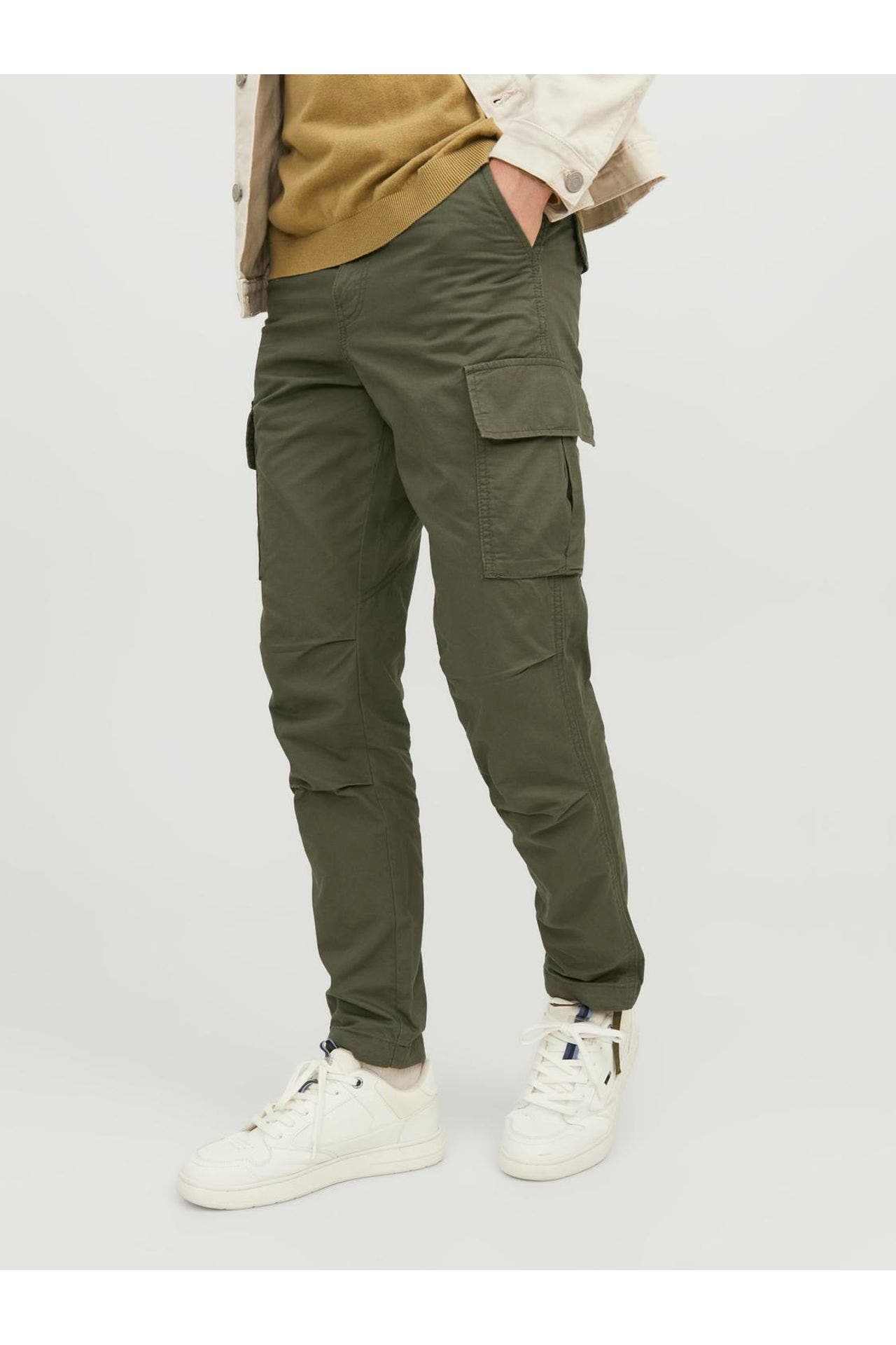 JACK & JONES Cargohose oliv, Bild 1