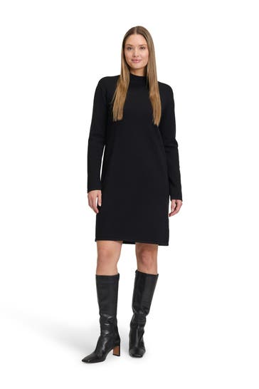 BETTY BARCLAY Strickkleid schwarz