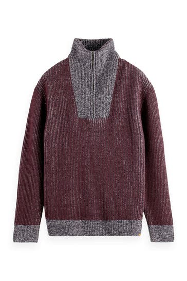 SCOTCH & SODA Strickpullover zweifarbig