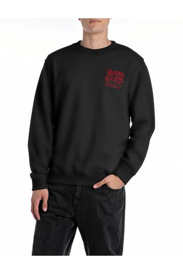 REPLAY Sweatshirt schwarz