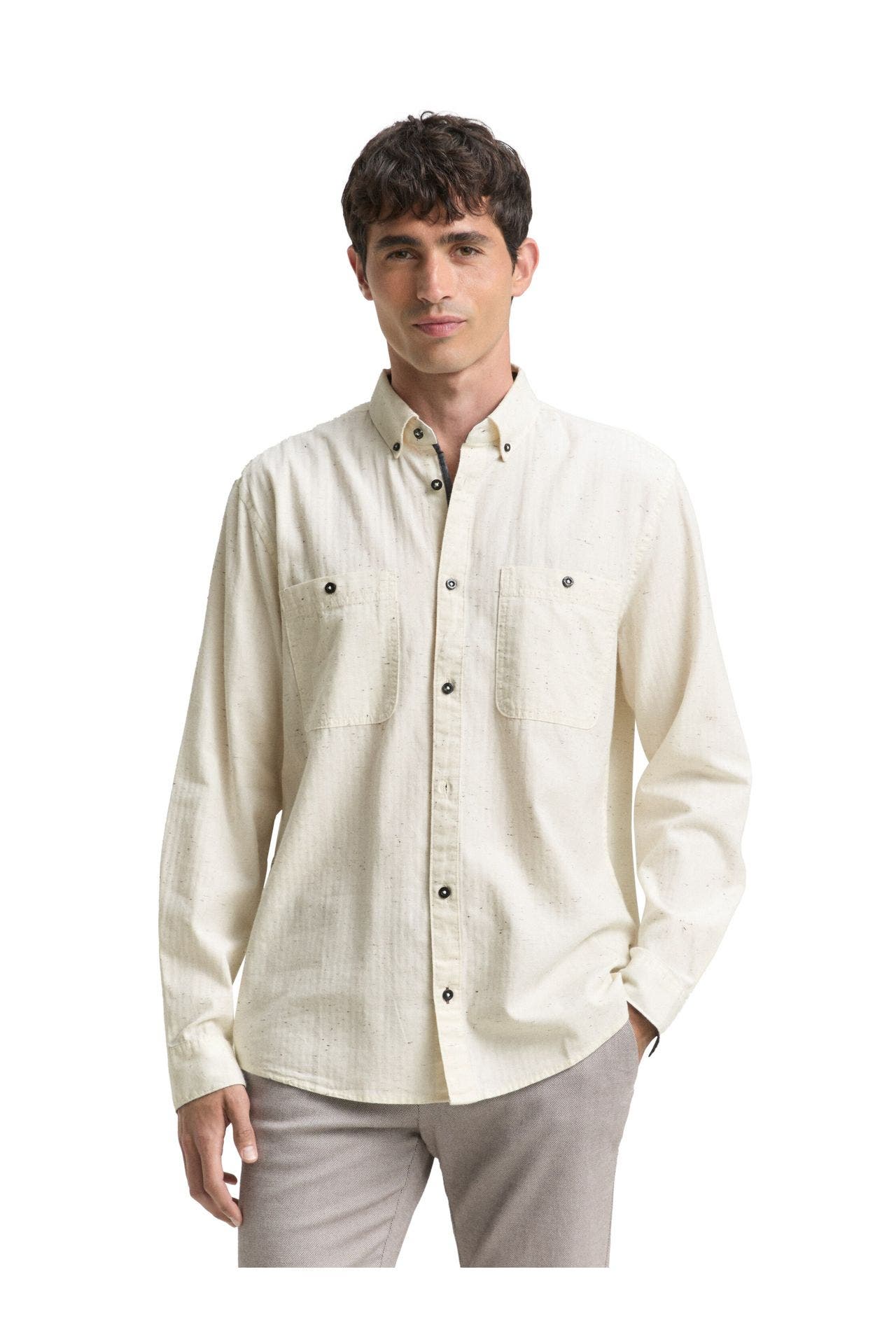 TOM TAILOR Casual-Hemd ecru, Bild 1