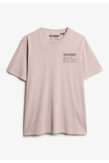 SUPERDRY T-Shirt grau