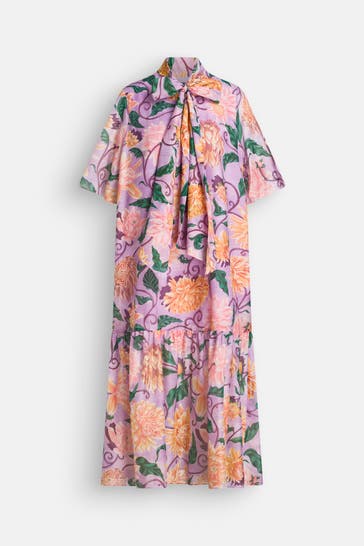 GANT Seiden-Kleid floral
