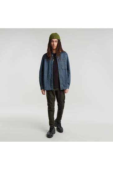 G-STAR Jeanshemd blau