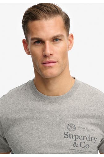 SUPERDRY T-Shirt grau
