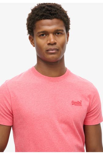 SUPERDRY T-Shirt 'Essential Logo' pink