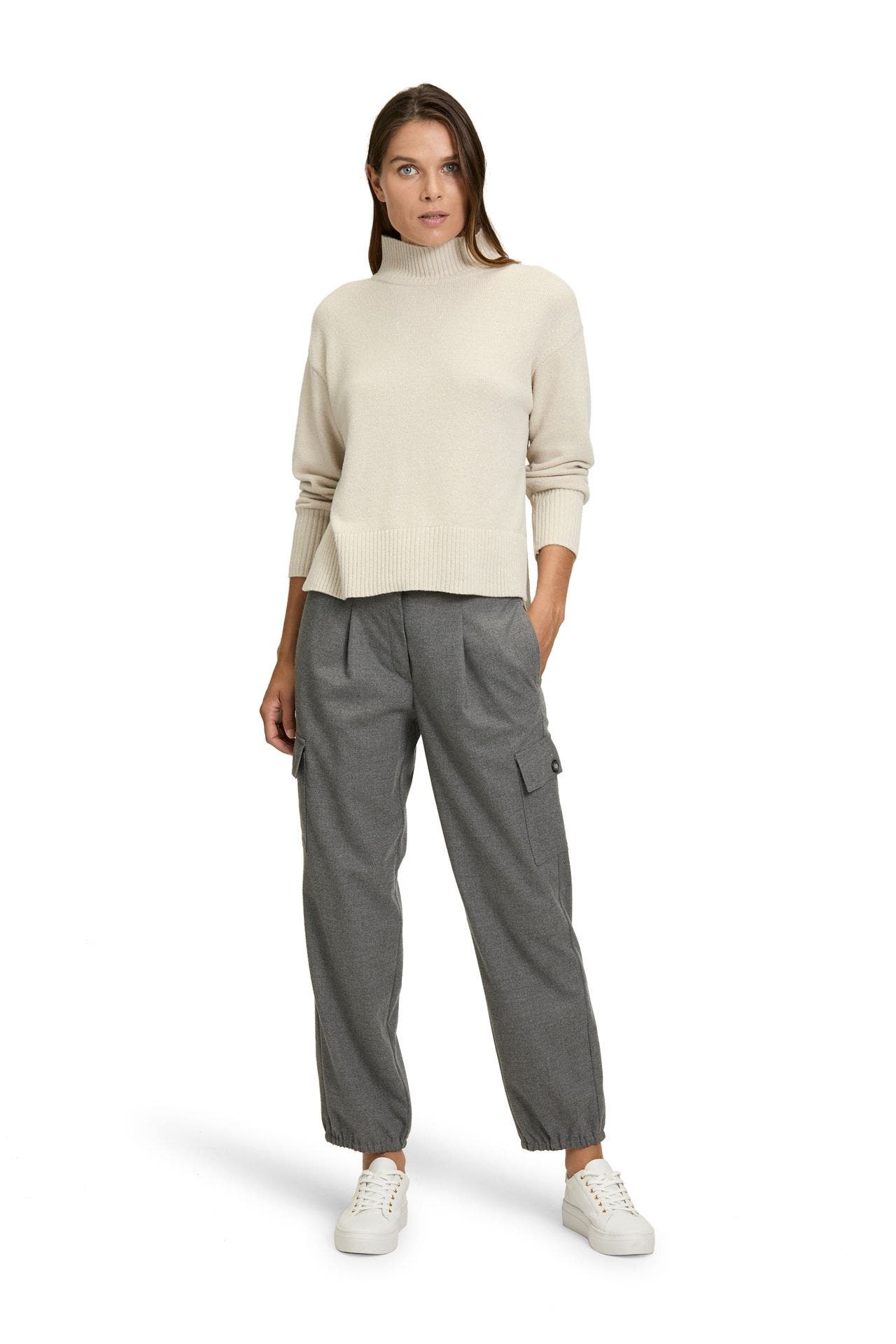 BETTY BARCLAY Strickpullover vanille glitzernd, Bild 1