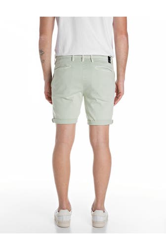 REPLAY Jeansshorts 'Benni' pastellgrün