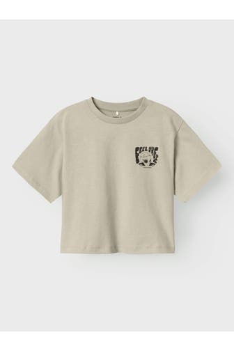 NAME IT T-Shirt greige
