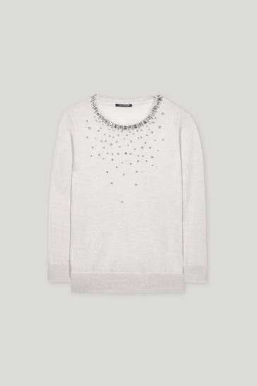 LUISA CERANO Strickpullover beige