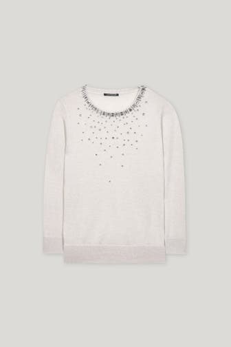 LUISA CERANO Strickpullover beige