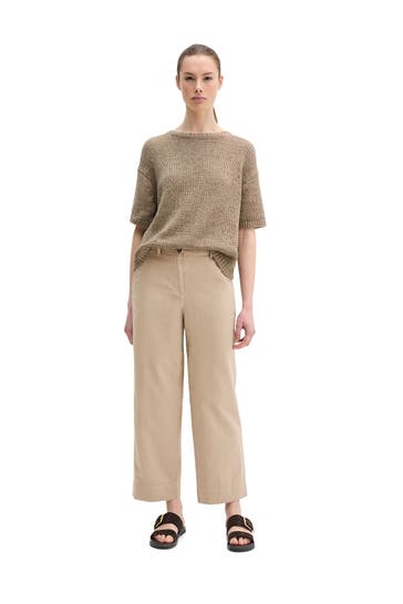 MARC O'POLO Light brown Smart Trousers