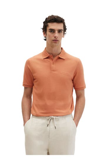 MARC O'POLO Polo-Shirt pfirsich