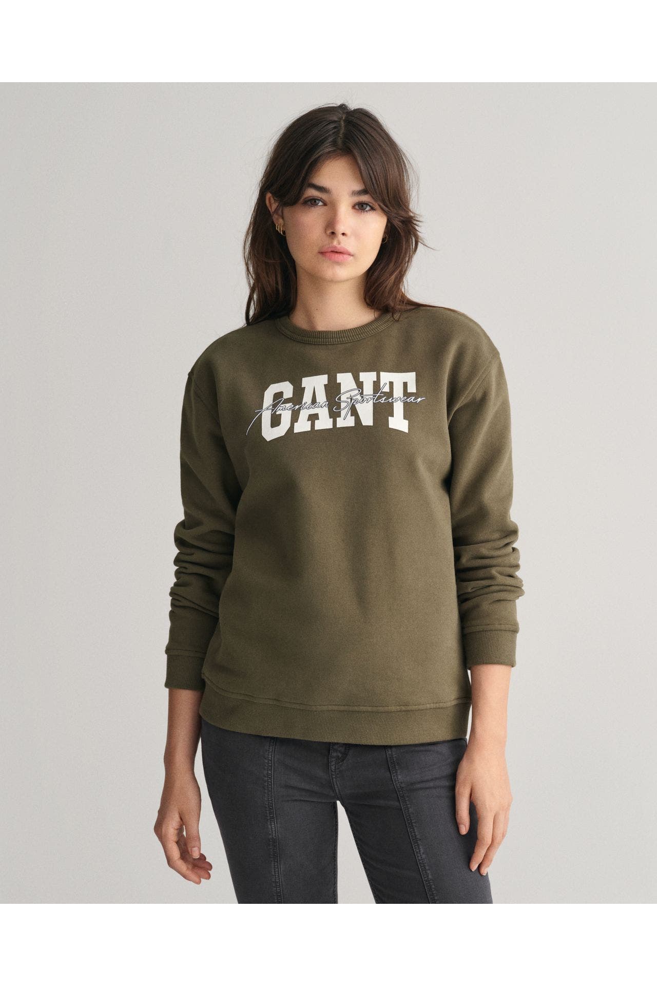 GANT Sweatshirt dunkelgrün, Bild 1