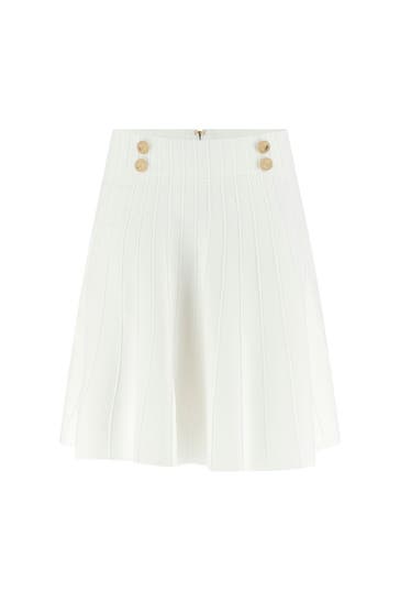 GUESS 'Emmie' white knitted skirt