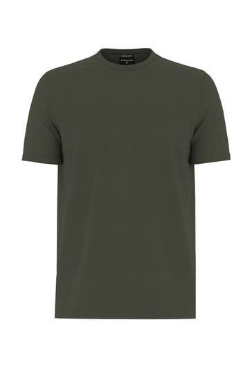 STRELLSON T-Shirt 'Clark' dunkelgrün