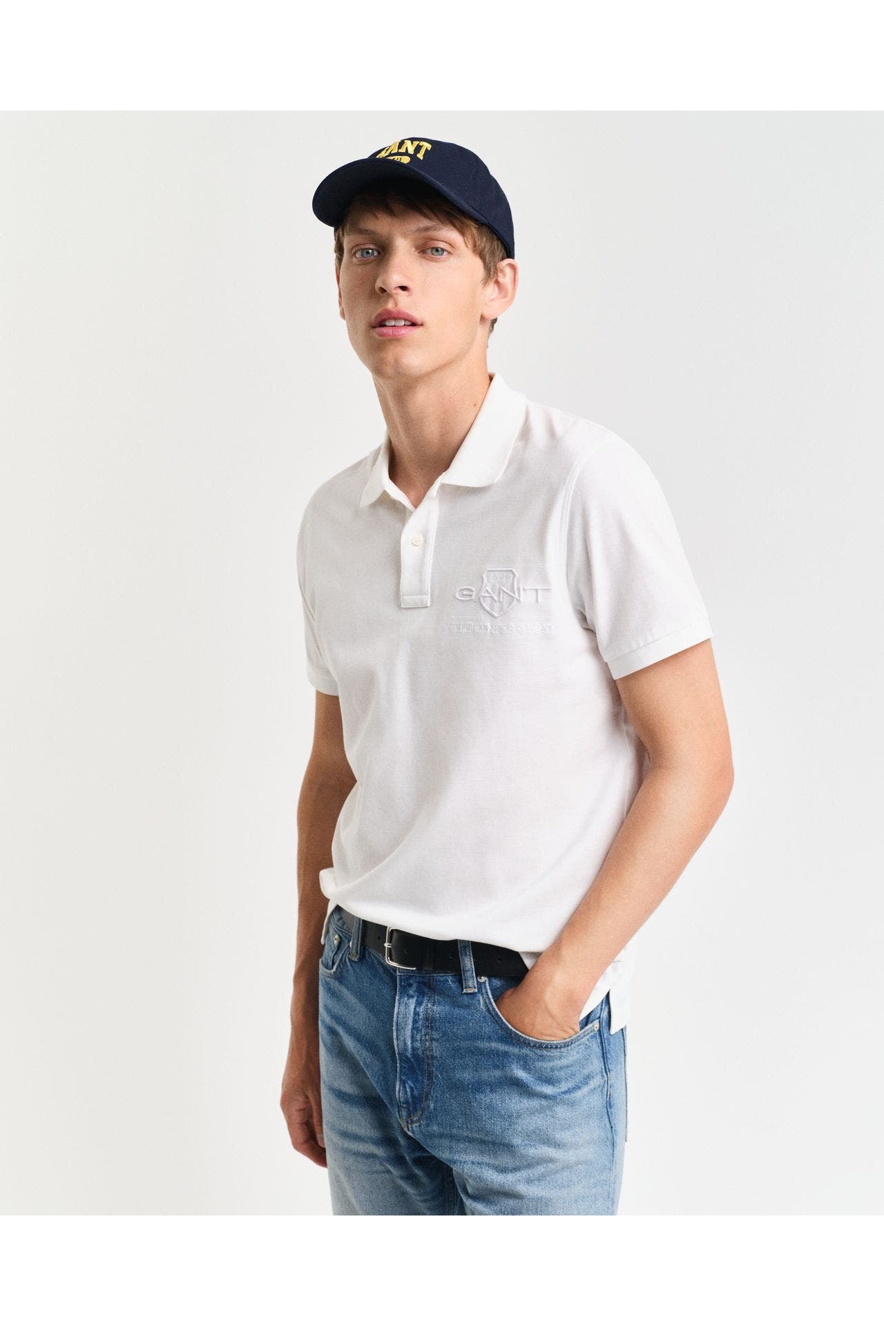GANT Polo-Shirt offwhite, Bild 1
