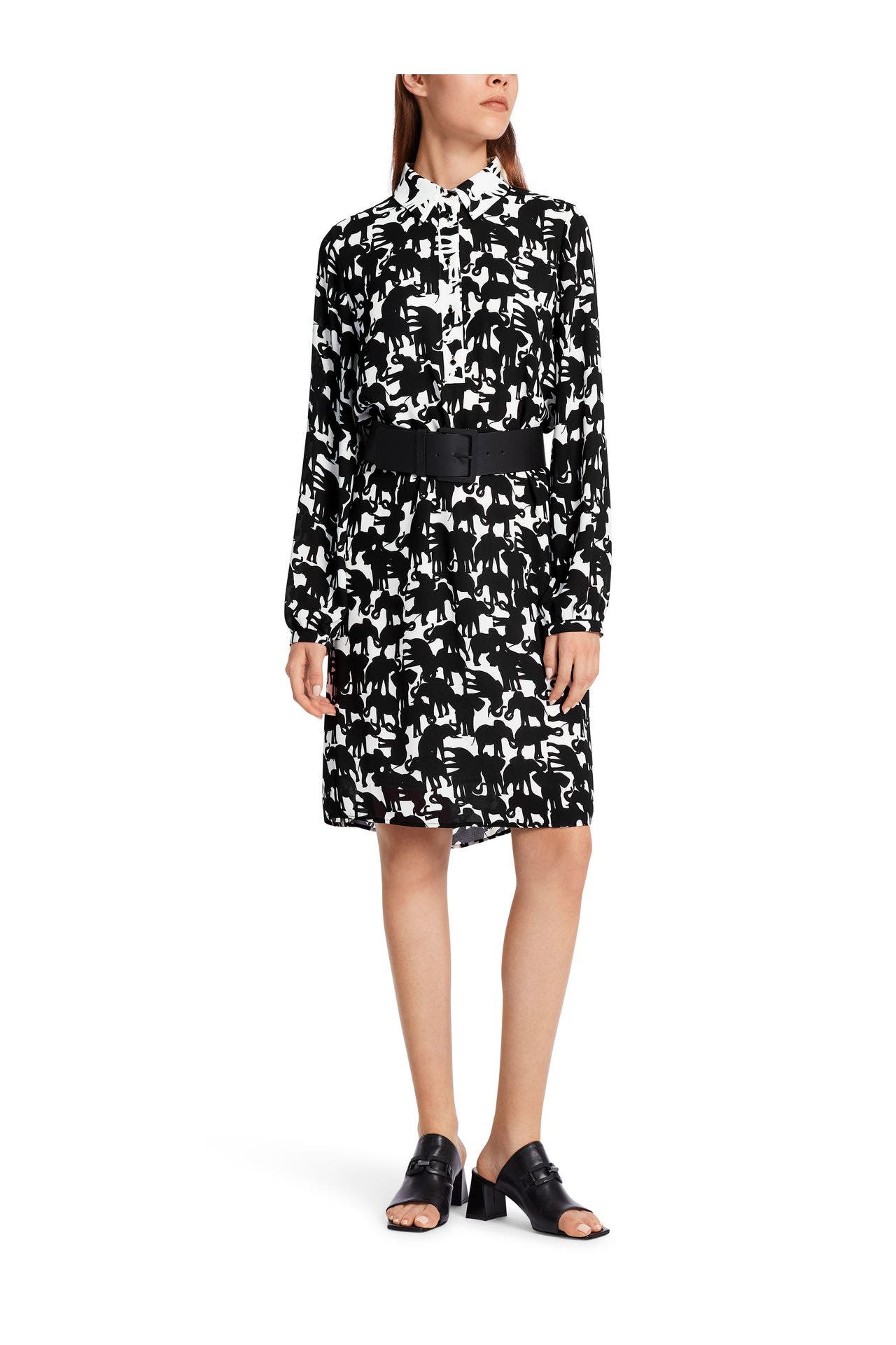 MARC CAIN Blusenkleid gemustert, Bild 1