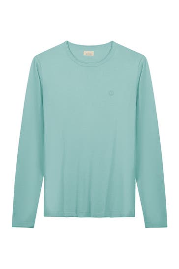 DSTREZZED Strickpullover 'Cage Crew' türkis