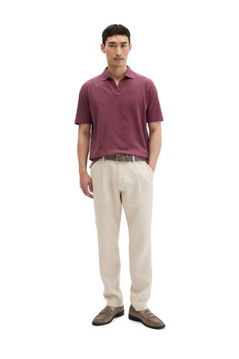 MARC O'POLO Polo-Shirt burgunder