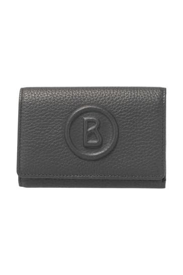 BOGNER Ledergeldbörse 'bozen' grau