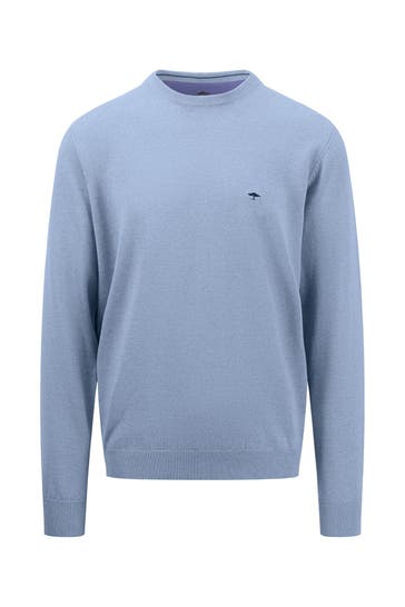 FYNCH-HATTON Strickpullover hellblau