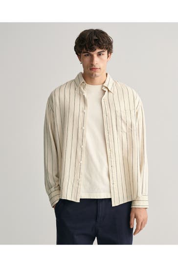 GANT Casual-Hemd gestreift Relaxed Fit