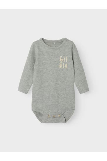 NAME IT Body hellgrau