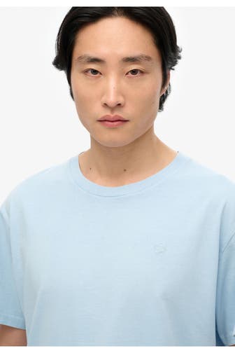 SUPERDRY T-Shirt 'Essentials Relaxed' blau