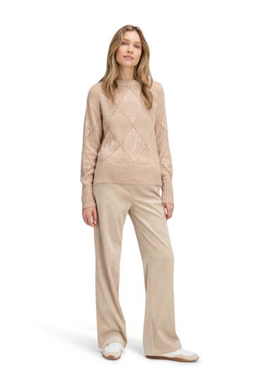 BETTY BARCLAY Cordhose beige