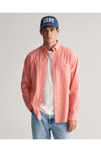 GANT Leinenmix-Hemd '41REg' Regular Fit