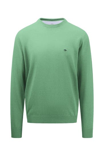 FYNCH-HATTON Strickpullover hellgrün