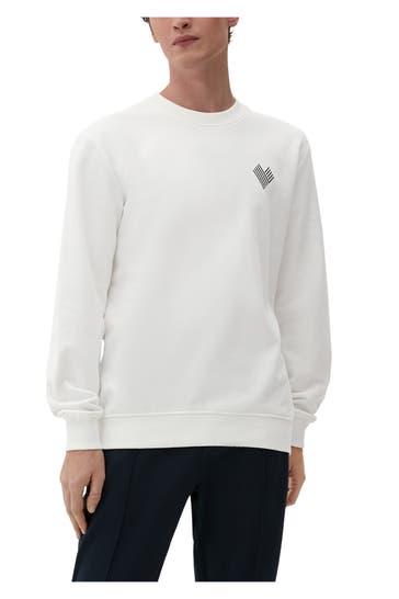 S.OLIVER Sweatshirt weiß