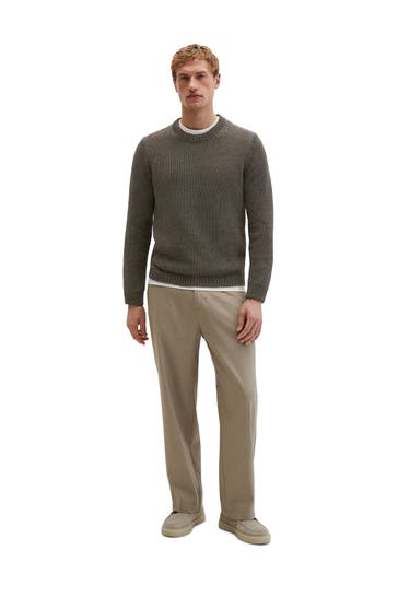 MARC O'POLO Strickpullover khaki