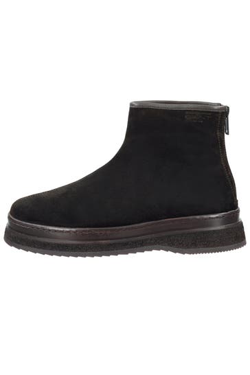 GANT Leder-Boots dunkelbraun