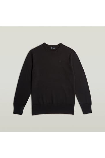 G-STAR Strickpullover schwarz