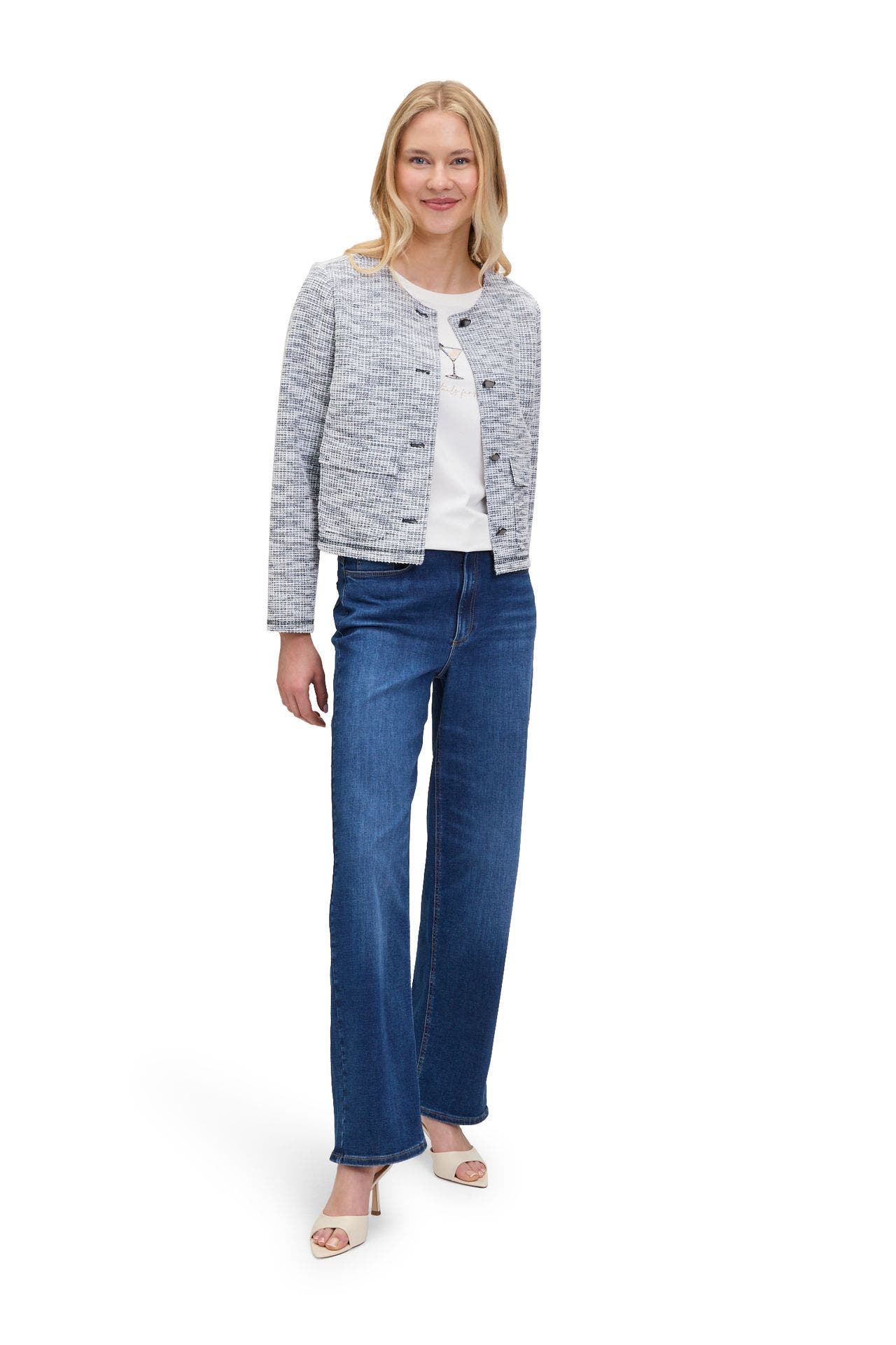 BETTY & CO Blazerjacke mehrfarbig, Bild 1