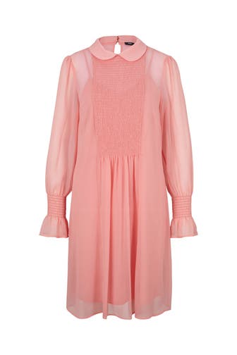 JOOP! Casual-Kleid Chiffon-Kleid in Navy rosa