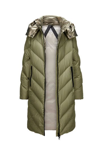 MILESTONE Daunenmantel 'Alissa' oliv