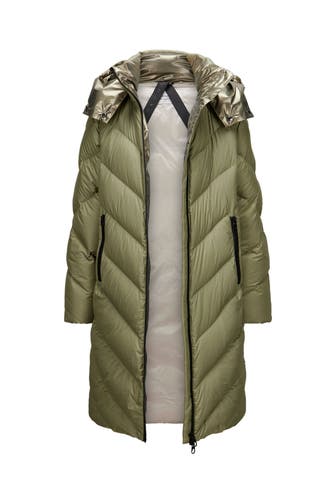 MILESTONE Daunenmantel 'Alissa' oliv