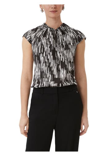 COMMA, Blusenshirt gemustert