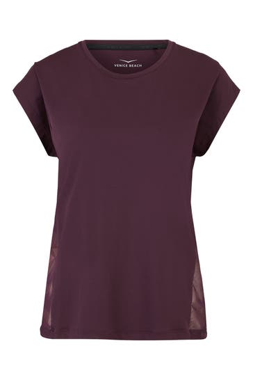 VENICE BEACH T-Shirt 'Rayanne' aubergine